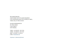 Tablet Screenshot of haluska.de
